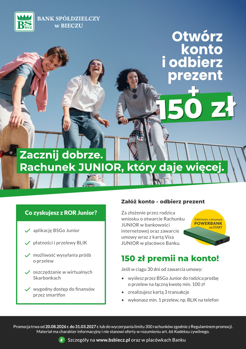 junior ulotka