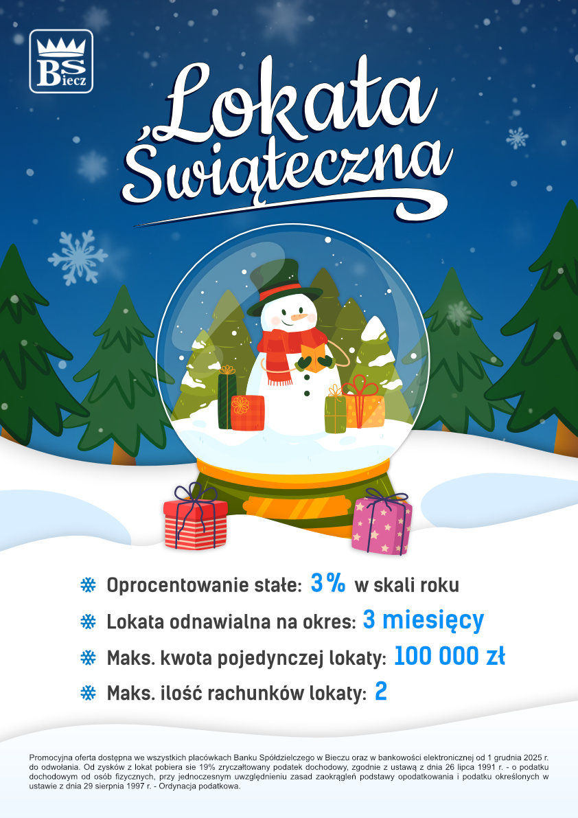 Lokata świąteczna 2